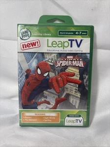 LeapFrog LeapTV Marvel Ultimate Spider Man Video Game Reading Learning Sealed - Picture 1 of 11