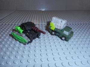 Transformers Armada INFERNO, Thrust Mini-Con 2003 + Powerlinx Crumplezone - Bild 1 von 2