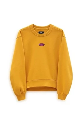 Vans X Curren X Knost Women’s Crewneck Sweater Size Large Oversized Gold Yellow - Image 1 of 4