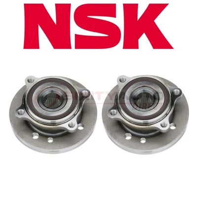 2 pc NSK Front Wheel Bearing Hub Assembly for 2002-2006 Mini Cooper - gy Foto 1 de 4