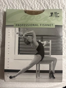 Capezio Profi Netzstrumpfhose mit Naht 3400 - Brandneu Caramel M/T B19 - Bild 1 von 5
