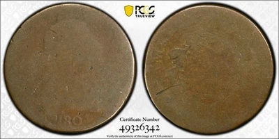 1804 Draped Bust Large Cent, PCGS PO01, NICE! - Image 1 of 4