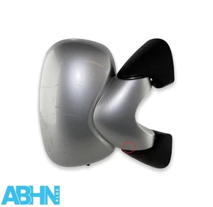 Renault Trafic Vivaro Primastar Van 01-13 Right Side Electric Door Mirror Silver - Picture 1 of 16