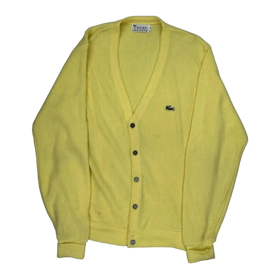 Cárdigan Izod - Algodón amarillo mediano Foto 1 de 4