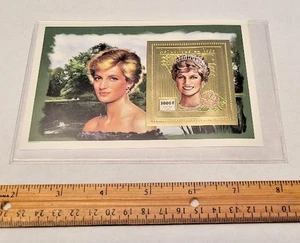 International Collectors Society Princess Diana Briefmarken " englands rose " - Bild 1 von 2
