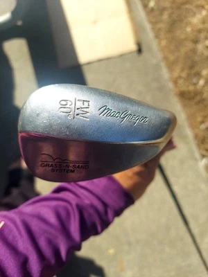 MacGregor 60* Lob Wedge Grass-N-Sand System RH Regular Steel Shaft FREE SHIPPING - Image 1 of 4