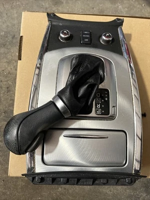 2010 13 INFINITI G37x CENTER CONSOLE GEAR SHIFTER PANEL AUTO TRANS - Image 1 of 4