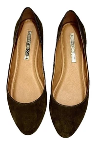 Audrey Brooke Ballerinas Größe 9,5 M Wildleder olivgrün "Mojito" - Bild 1 von 13