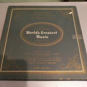 Basic Library Of The "World's Greatest Music"-Vol.1-1958-VG - Imagen 1 de 23