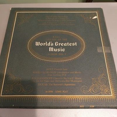 Basic Library Of The "World's Greatest Music"-Vol.1-1958-VG - Image 1 of 4
