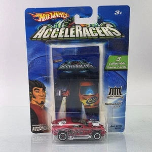 Hot Wheels AcceleRacers HOLLOWBACK Metal Maniacs Red 1:64 Diecast NEW - Picture 1 of 9