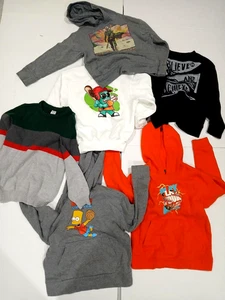 6 boys Hoodie sweater multiple brands for youth kid for 8 to 10 years old. - Picture 1 of 18