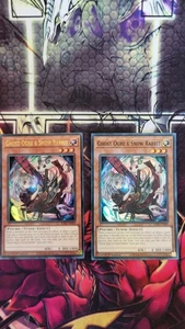Yu-Gi-Oh Ghost Ogre Snow Rabbit 2x Mixed Rarities 1st Edition RA02-EN009 - Picture 1 of 1