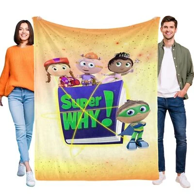 Super Soft Flannel Justin Time Throw Blanket for Bed Sofa All Season Gifts - Image 1 of 4