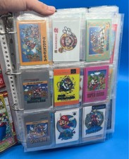 New Super Mario Wafer History Card Japan Nintendo complete 22 type set cards