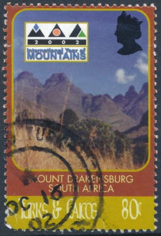 International Year of Mountains - Turks & Caicos Islands 2002 - F H - SG 1734 Cover