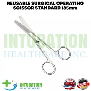 Forbici chirurgiche operative dritte 185 mm acciaio inox strumento chirurgico - Foto 1 di 2