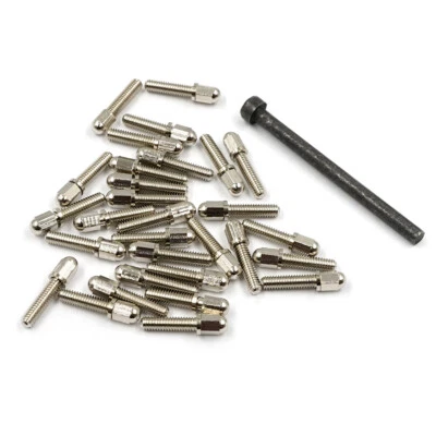 Scale Steel Wheel Bolts (screws) for 1:10 RC Crawler wheels M2.5 x 10mm 30pcs - Image 1 of 3