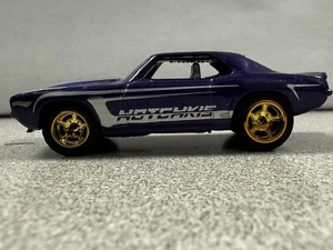 Hot Wheels 2009 1/10 Muscle Mania #77 '69 Camaro Purple Loose Wheel Swap - Picture 1 of 18