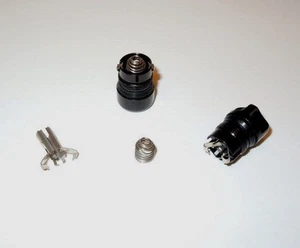 AAA Mini Maglite 2 Cell and Solitaire Replacement Tail Cap Assembly 120-000-348 - Picture 1 of 3