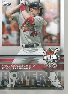 2020 Topps Home Run Challenge Paul Goldschmidt card # HRC-17 St. Louis Cardinals - Picture 1 of 1
