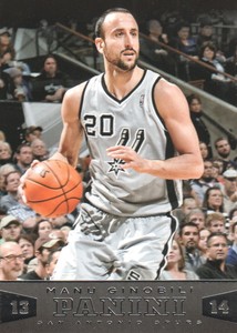 2013-14 Panini Basketball #128 Manu Ginobili 
