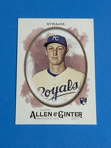 2017 Topps Allen & Ginter Matt Strahm SP #313 Kansas City Royals RC (X) - Picture 1 of 2