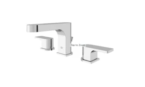 DXV EQUILITY 2-HANDLE WIDESPREAD BATHROOM FAUCET D35109800.150 Platnium Ni L2 - Picture 1 of 6