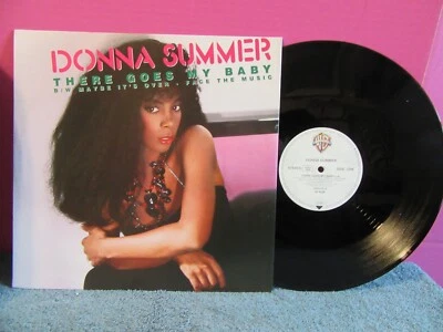 Donna Summer 12" lp there goes my baby vinyl record import Germany dance Foto 1 de 4