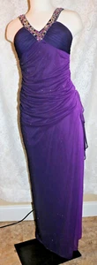 Blondie Nites by Stacy Sklar lila Abendkleid Gr. 1 atemberaubendes Maxikleid - Bild 1 von 12