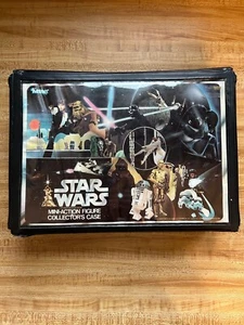 1978 Kenner Star Wars Mini-Action Figure Collector's Case with tray and insert - Picture 1 of 3