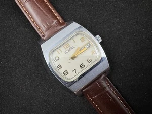 Raketa TV Shape 2628 Vintage Mechanical Wrist Watch SU USSR Serviced - Picture 1 of 13