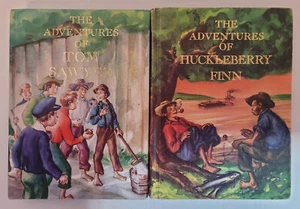 THE ADVENTURES OF TOM SAWYER & THE ADVENTURES OF HUCKLEBERRY FINN 1980 & 1984 - Bild 1 von 20