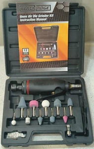 Black Ridge 6mm Air Die Grinder Kit - Hardly Used Like New - Picture 1 of 3