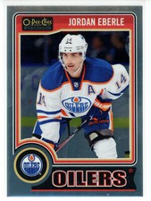 2014-15 O-Pee-Chee Platinum #136 Jordan Eberle (Oilers)