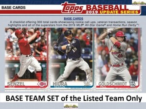 LOS ANGELES DODGERS 2019 Topps Update BASE TEAM SET (13 Cards) Will Smith-Beaty+