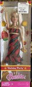 Barbie 2000 Holiday Party Blonde M3541 Doll Mattel In Box- Box Not Perfect - Picture 1 of 4