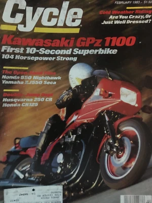 Cycle magazine February 1983 - Image 1 of 3