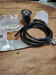 Standard Tinned Ground Kit for 1-1/4" Coax 5' Lead, 2-Hole Lugs RFS GKFORM60-114 - Picture 1 of 4