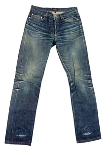 A.P.C. Jeans Herren 29 Blau Selvedge Petit Neu Standard Denim Whisker Japanisch - Bild 1 von 17