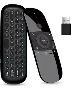 W1 2.4G Wireless Keyboard Air Mouse Smart Remote Control Brand New in Box - Picture 1 of 8