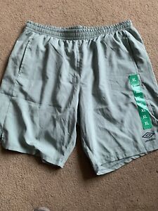 Umbro Sports Shorts In Chinois Green Size  XL New With Tags