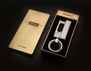 Personalised 2 in 1 Butane Gas Lighter Keyring by Giftetch - Picture 1 of 9