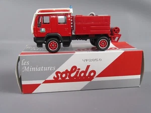 A842 Solido Hachette France Truck Man Ccfm Firefighters 1:60 +Box - Picture 1 of 14