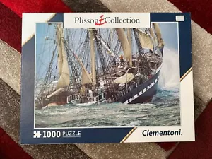 Clementoni 1000 piece jigsaw - Belem The Last French Tall Ship Complete - Picture 1 of 1