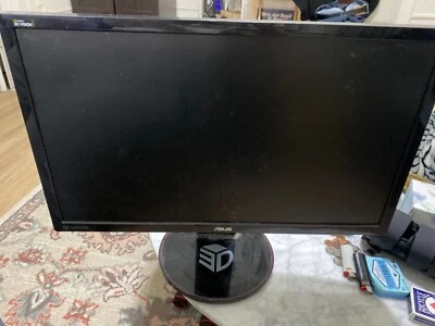 ASUS VG248QE 24inch Gaming Monitor - Height Adjustable - Black - - Image 1 of 4