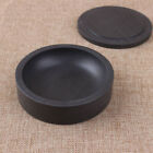 Wooden Circles With Lid For Calligraphy Inkwell And Painting Practice