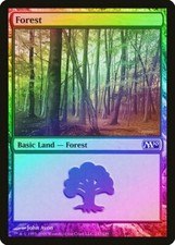 Forest (247) FOIL Magic 2010 / M10 PLD Basic Land MAGIC MTG CARD ABUGames