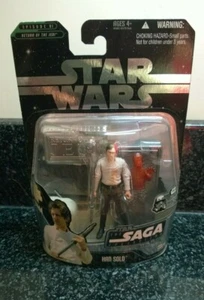 Star Wars The Saga Collection No2 Han Solo Carbonite Fig Ulimate Galactic Hunt - Picture 1 of 4