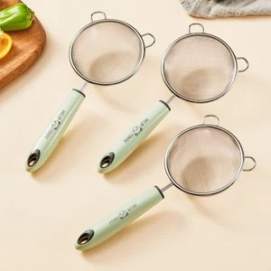 304 Stainless Steel Tea Leaf Spice Strainer Filter Mesh Kitchen Baking Tools - Picture 1 of 16
